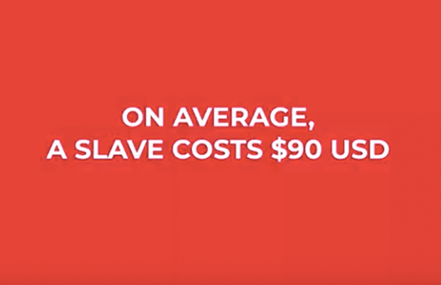 Your $90 meal would buy a human slave, says DDB Hong Kong anti-slavery campaign